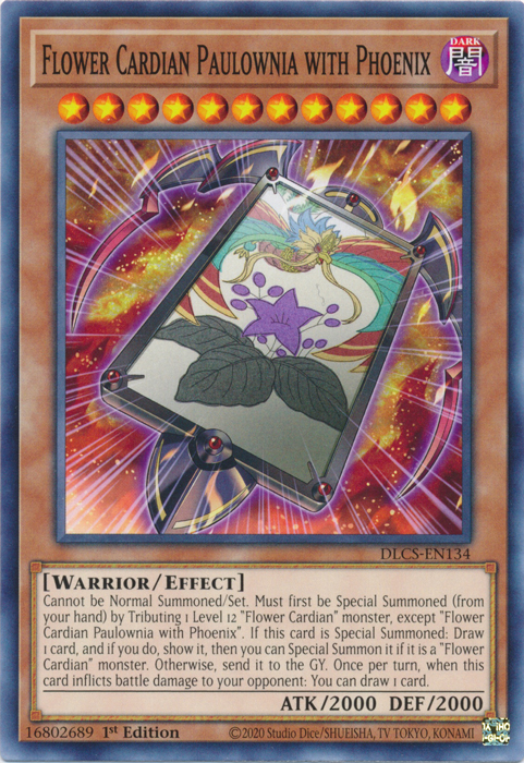 Flower Cardian Paulownia with Phoenix [DLCS-EN134] Common | GnG Games