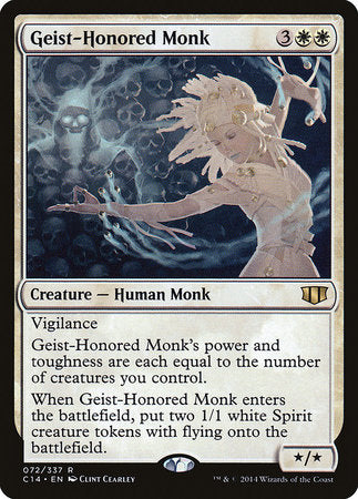 Geist-Honored Monk [Commander 2014] | GnG Games