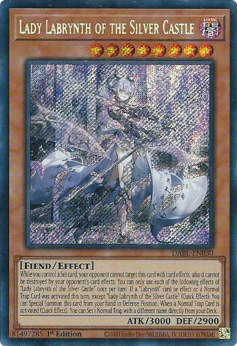 Lady Labrynth of the Silver Castle [DABL-EN030] Secret Rare | GnG Games