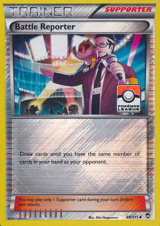 Battle Reporter (88/111) (League Promo) [XY: Furious Fists] | GnG Games