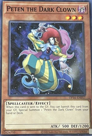 Peten the Dark Clown [OP16-EN017] Common | GnG Games