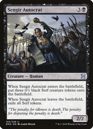 Sengir Autocrat [Eternal Masters] | GnG Games