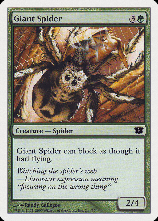 Giant Spider [Ninth Edition] | GnG Games