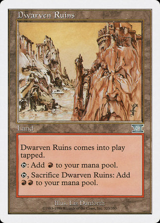 Dwarven Ruins [Classic Sixth Edition] | GnG Games