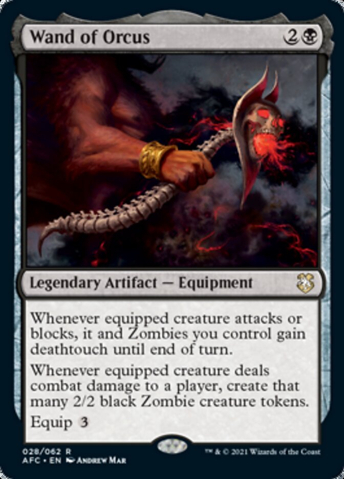 Wand of Orcus [Dungeons & Dragons: Adventures in the Forgotten Realms Commander] | GnG Games