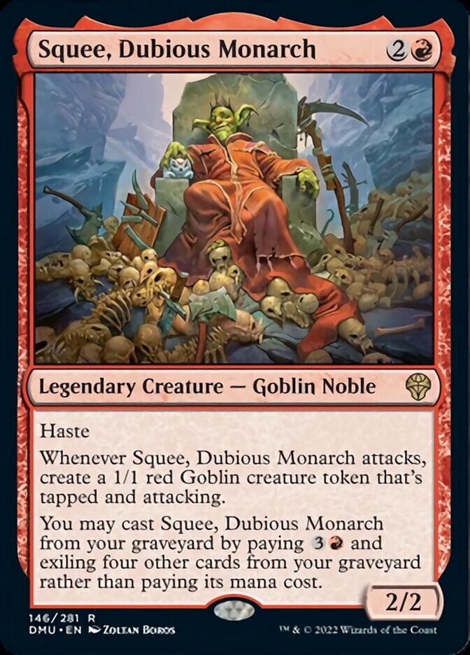 Squee, Dubious Monarch [Dominaria United] | GnG Games