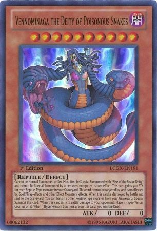 Vennominaga the Deity of Poisonous Snakes [LCGX-EN191] Ultra Rare | GnG Games