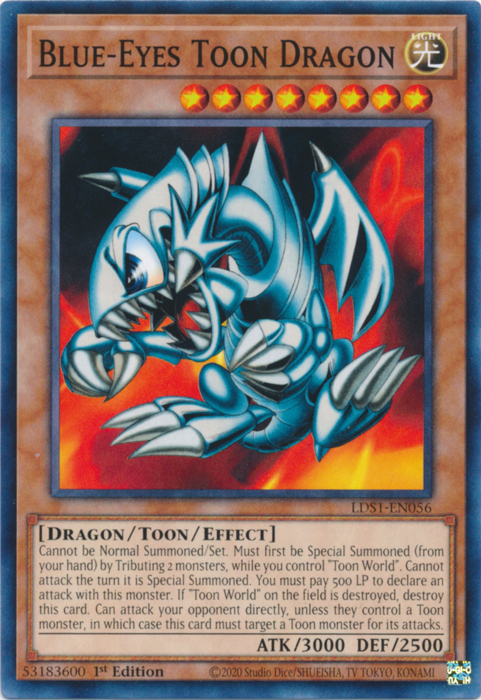 Blue-Eyes Toon Dragon [LDS1-EN056] Common | GnG Games