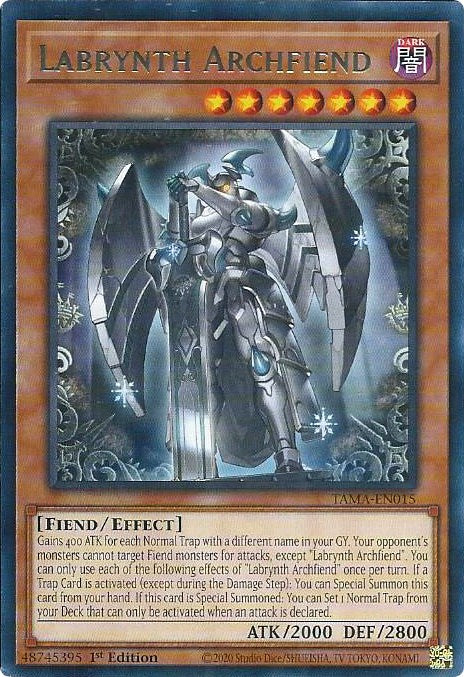 Labrynth Archfiend [TAMA-EN015] Rare | GnG Games