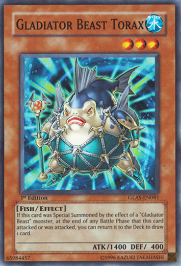 Gladiator Beast Torax [GLAS-EN081] Super Rare | GnG Games