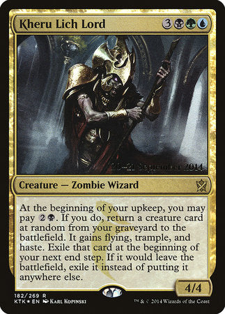 Kheru Lich Lord [Khans of Tarkir Promos] | GnG Games