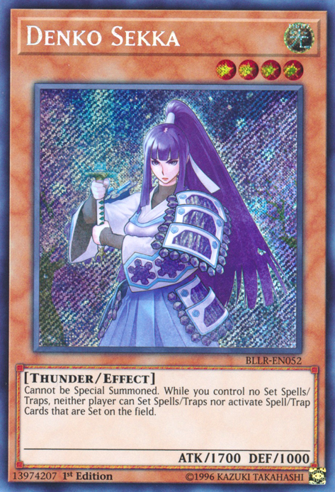 Denko Sekka [BLLR-EN052] Secret Rare | GnG Games