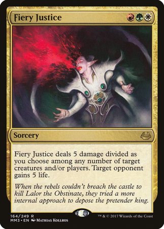 Fiery Justice [Modern Masters 2017] | GnG Games