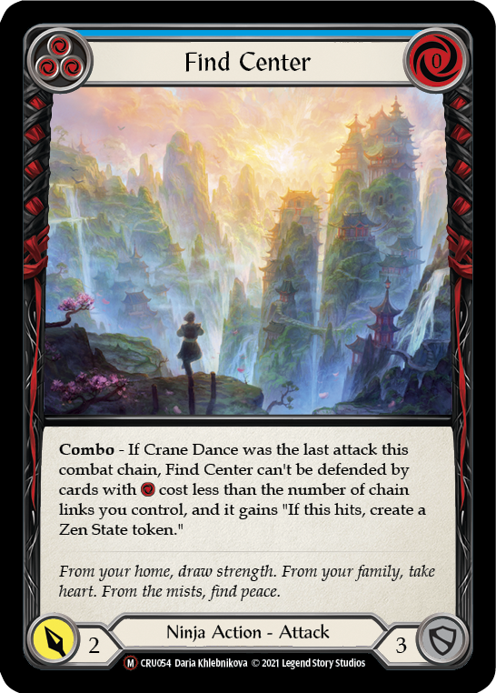 Find Center [CRU054] Unlimited Normal | GnG Games