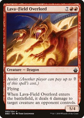 Lava-Field Overlord [Battlebond] | GnG Games