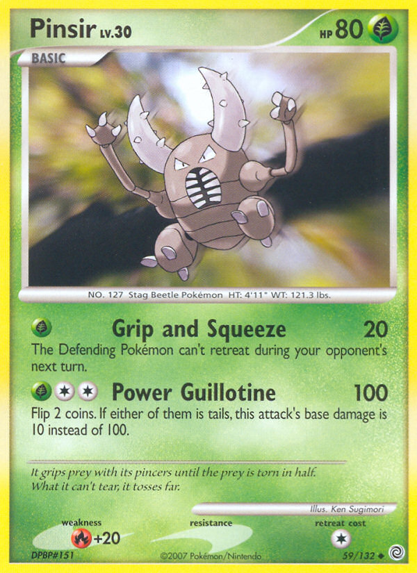 Pinsir (59/132) [Diamond & Pearl: Secret Wonders] | GnG Games