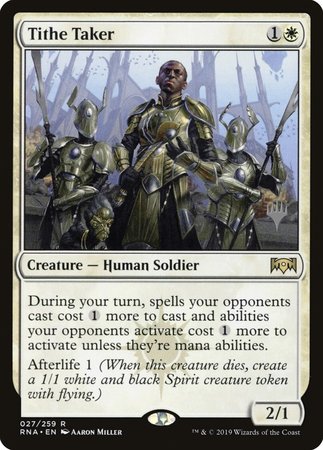 Tithe Taker [Ravnica Allegiance Promos] | GnG Games