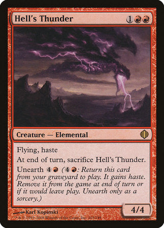 Hell's Thunder [Shards of Alara] | GnG Games