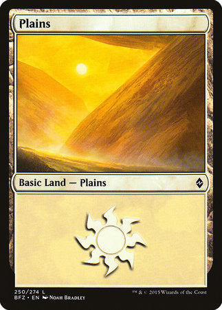 Plains (250) [Battle for Zendikar] | GnG Games