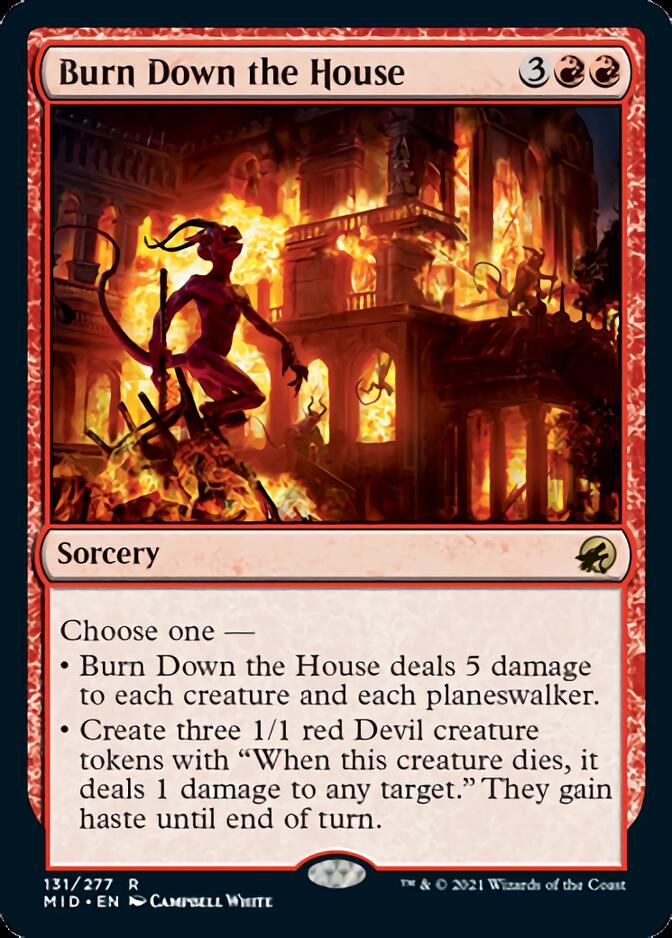 Burn Down the House [Innistrad: Midnight Hunt] | GnG Games