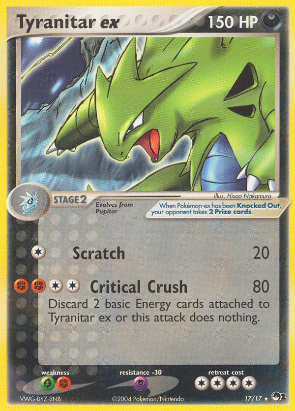 Tyranitar ex (17/17) [POP Series 1] | GnG Games