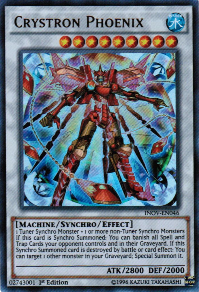 Crystron Phoenix [INOV-EN046] Ultra Rare | GnG Games
