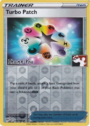 Turbo Patch (172/189) (Pokemon League) [Sword & Shield: Darkness Ablaze] | GnG Games