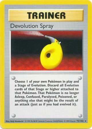 Devolution Spray (72/102) [Base Set Shadowless Unlimited] | GnG Games