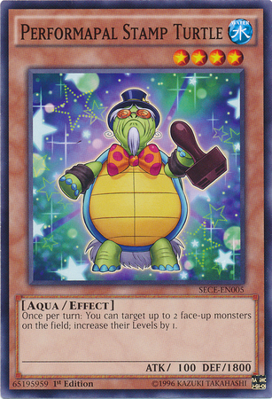 Performapal Stamp Turtle [SECE-EN005] Common | GnG Games