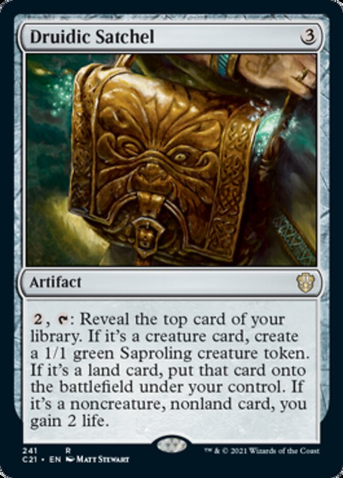 Druidic Satchel [Commander 2021] | GnG Games