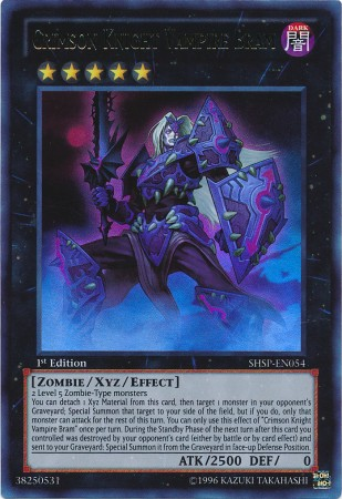 Crimson Knight Vampire Bram [SHSP-EN054] Ultra Rare | GnG Games