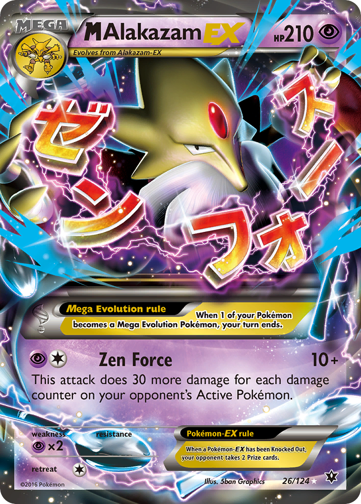 M Alakazam EX (26/124) [XY: Fates Collide] | GnG Games