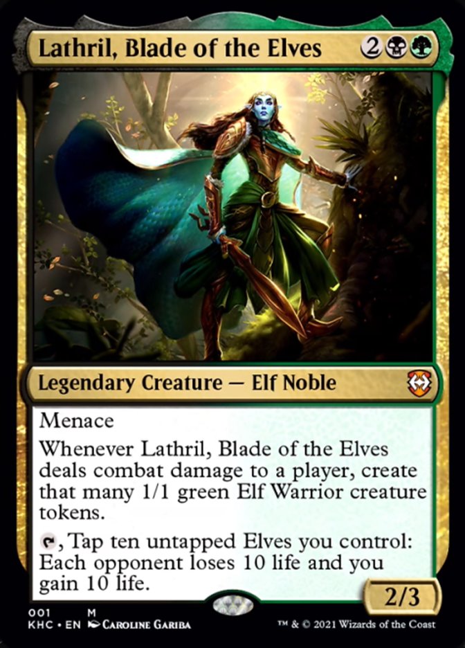 Lathril, Blade of the Elves [Kaldheim Commander] | GnG Games