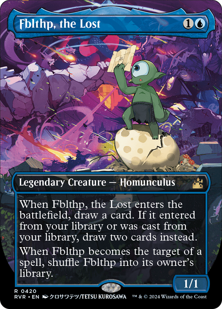 Fblthp, the Lost (Anime Borderless) [Ravnica Remastered] | GnG Games