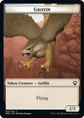 Zombie Knight // Griffin Double-sided Token [Dominaria United Commander Tokens] | GnG Games