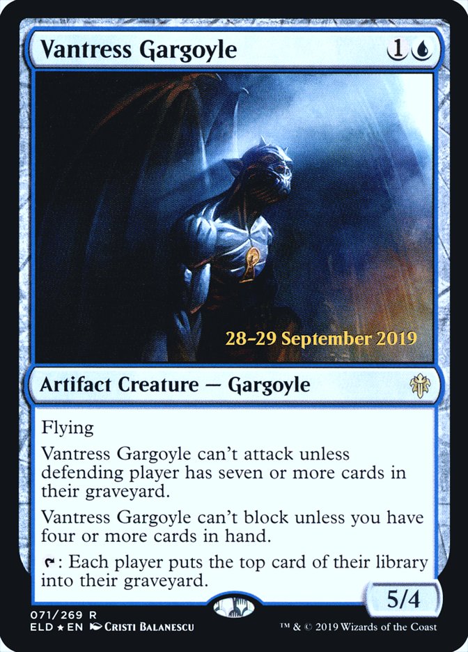 Vantress Gargoyle  [Throne of Eldraine Prerelease Promos] | GnG Games