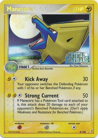 Manectric (8/100) (Stamped) [EX: Crystal Guardians] | GnG Games