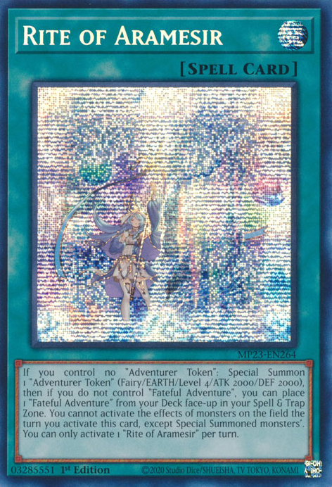 Rite of Aramesir [MP23-EN264] Prismatic Secret Rare | GnG Games