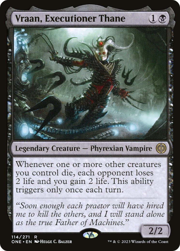 Vraan, Executioner Thane [Phyrexia: All Will Be One] | GnG Games