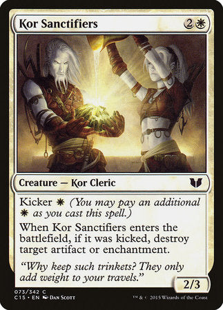 Kor Sanctifiers [Commander 2015] | GnG Games