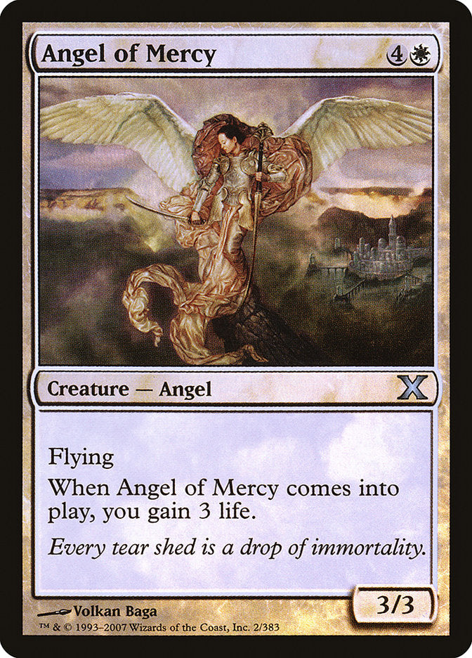 Angel of Mercy (Premium Foil) [Tenth Edition] | GnG Games