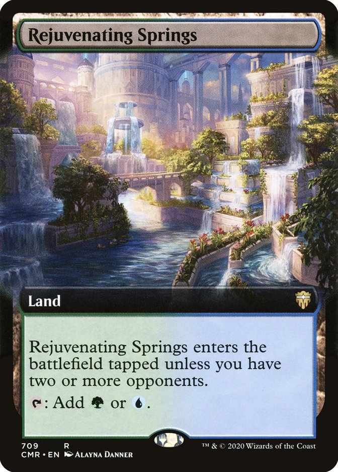 Rejuvenating Springs (Extended) [Commander Legends] | GnG Games