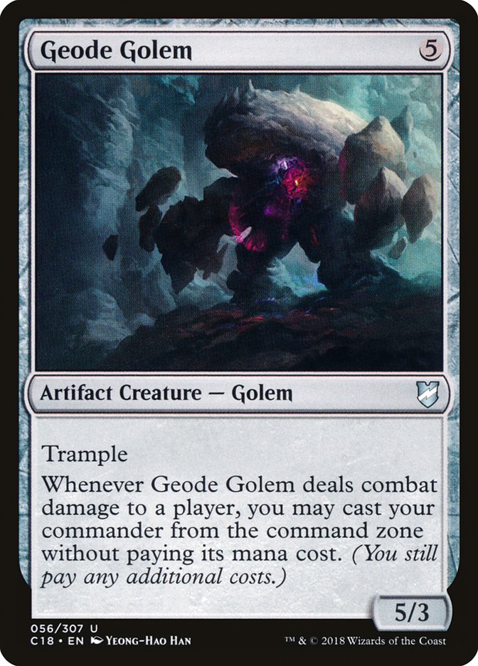 Geode Golem [Commander 2018] | GnG Games