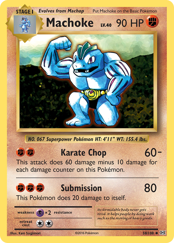 Machoke (58/108) [XY: Evolutions] | GnG Games