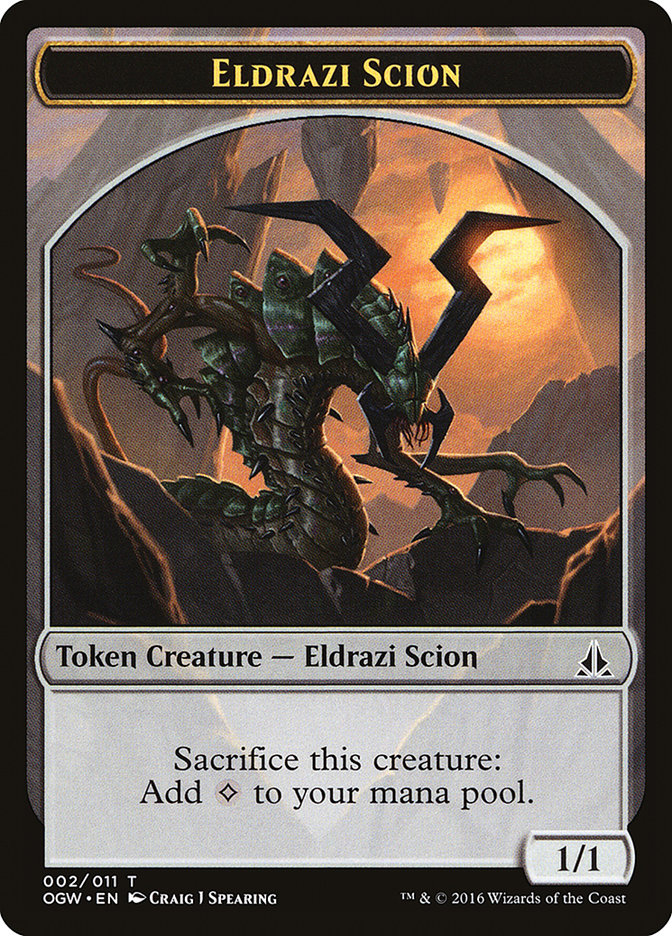 Eldrazi Scion (002/011) [Oath of the Gatewatch Tokens] | GnG Games