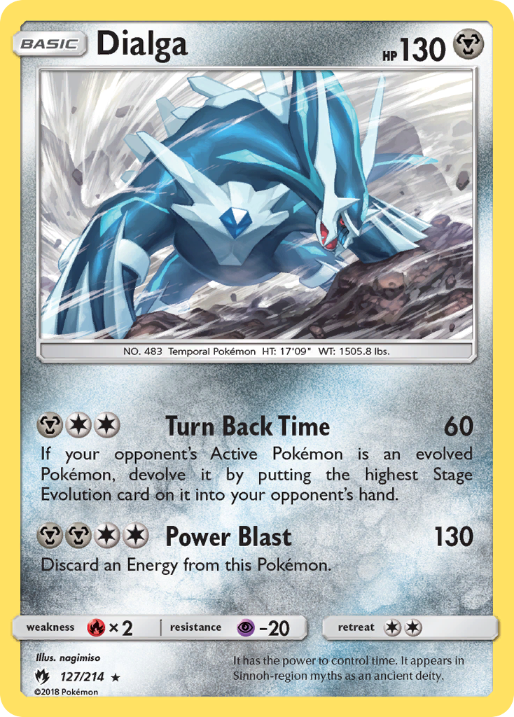 Dialga (127/214) [Sun & Moon: Lost Thunder] | GnG Games