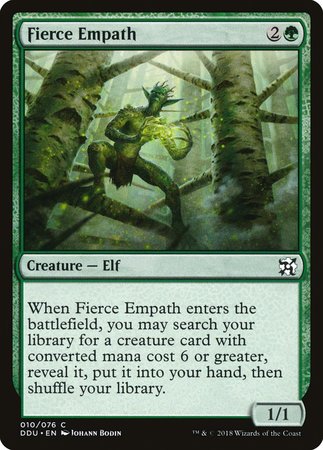 Fierce Empath [Duel Decks: Elves vs. Inventors] | GnG Games