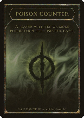 Poison Counter Token [Scars of Mirrodin Tokens] | GnG Games