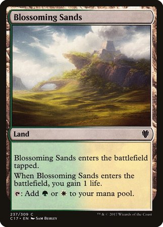 Blossoming Sands [Commander 2017] | GnG Games