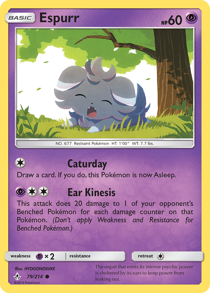 Espurr (79/214) [Sun & Moon: Unbroken Bonds] | GnG Games
